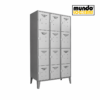 Locker Metálico 12 Puertas – 3 Cuerpos Cuadruples