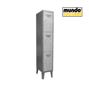 Locker Metálico 3 Puertas - 1 Cuerpo Triple