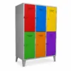 Lockers Jr. - 06 puertas dobles