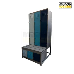 Locker Minería - 09 Puertas | Banca incluida