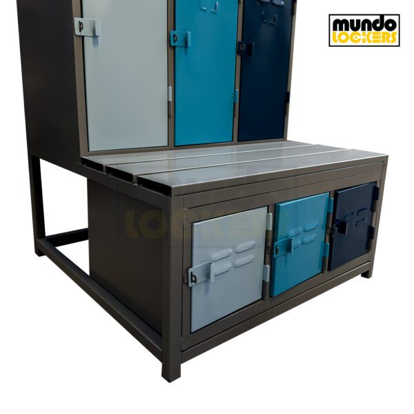 Locker Minería - 09 Puertas | Banca incluida