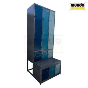 Locker Minería - 12 Puertas | Banca incluida
