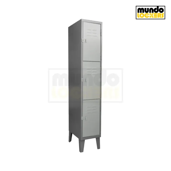 Locker Metálico 3 Puertas - 1 Cuerpo Triple