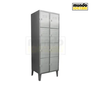 Locker Metálico 08 Puertas - 02 Cuerpos Cuadruples