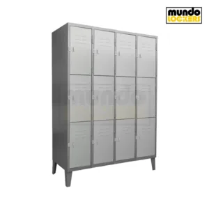 Locker Metálico 12 Puertas - 4 Cuerpos Triples