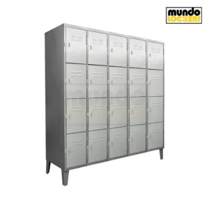 Locker Metálico 20 Puertas - 5 Cuerpos Cuadruples