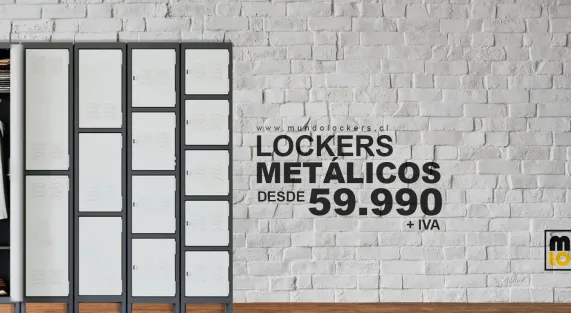Banner-lockers-metalicos-mundolockers.cl Lockers Metalicos